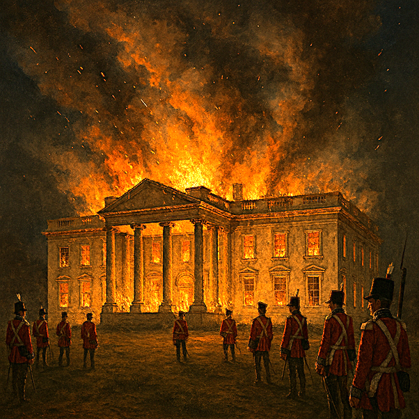Advance sale version of "Watch the British Burn down the Whitehouse and most of Washington"